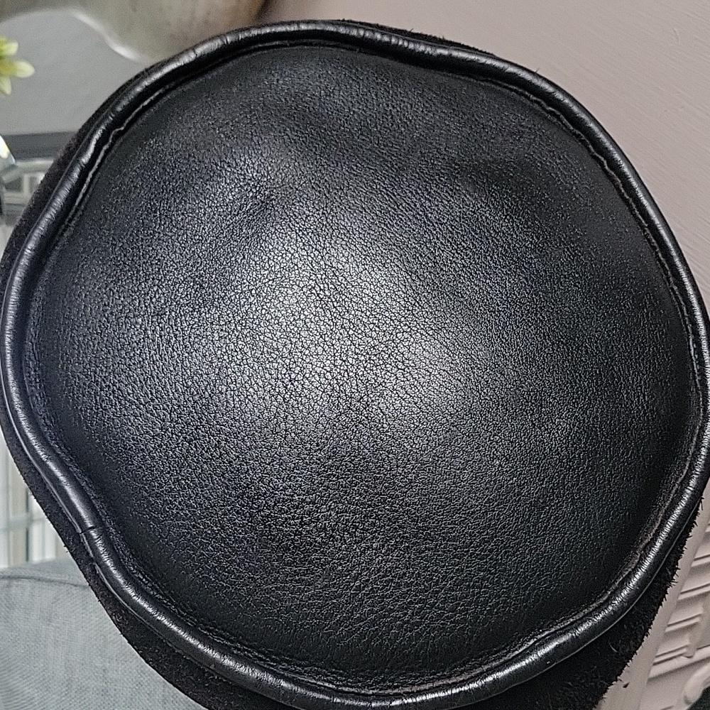 Vintage COACH Black Berkeley  XL Duffle Feed Sac #9010 - Picture 11 of 16